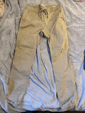 PacSun Men's Drawstring Joggers in Taupe size M